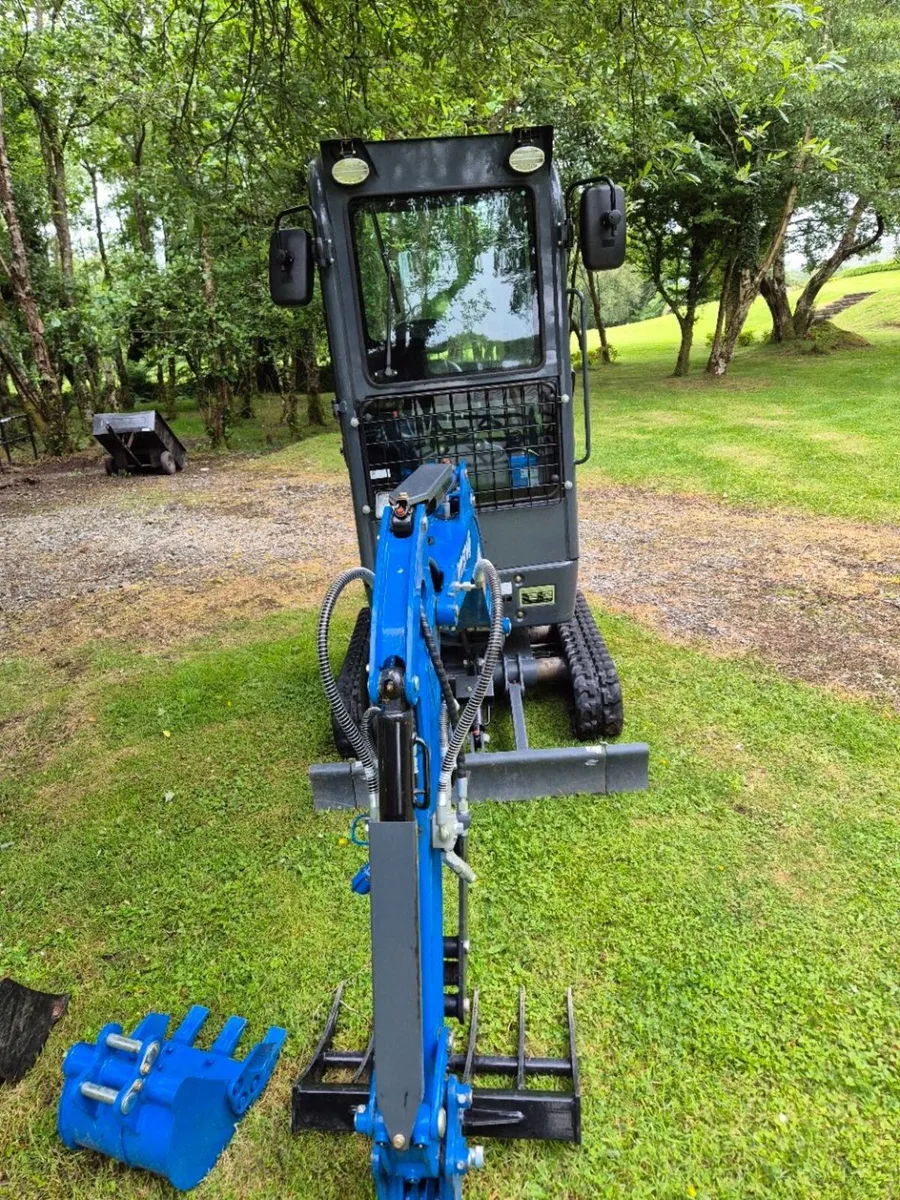 2026 Rippa R10 Eco 1.2T Mini Digger -Kubota Engine - Image 2