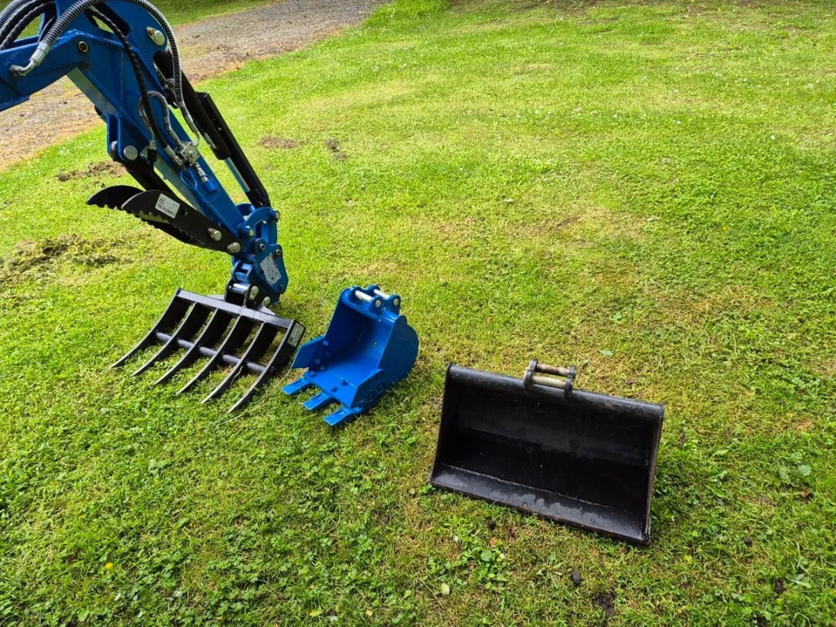 2026 Rippa R10 Eco 1.2T Mini Digger -Kubota Engine - Image 4