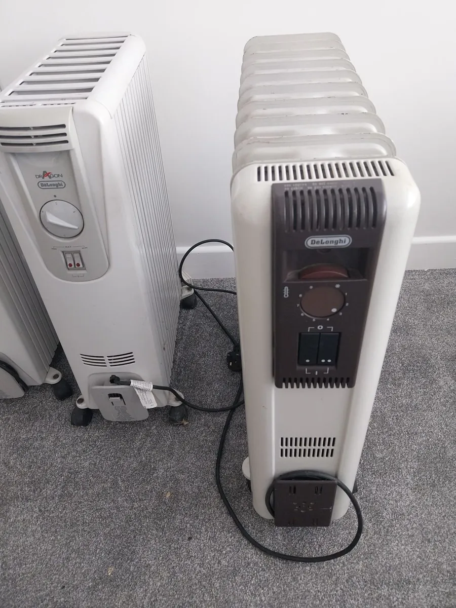 DeLonghi Oil Filled Radiators x 3 - Image 3