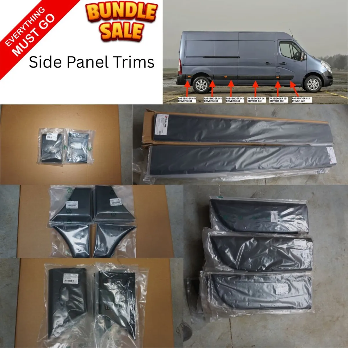 Renault Master Side Mouldings *BIG SALE* - Image 3