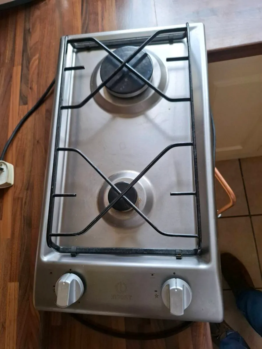 2 ring gas hob - Image 1