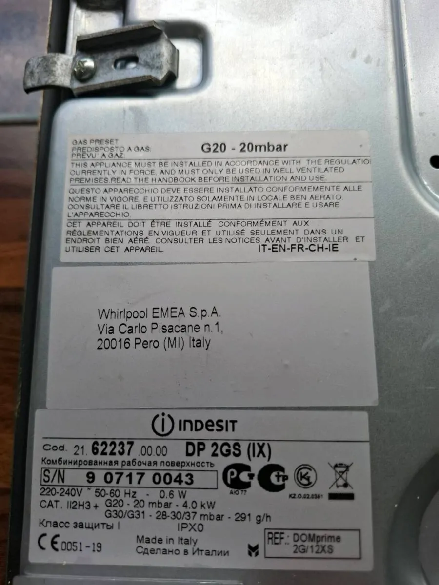 2 ring gas hob - Image 3