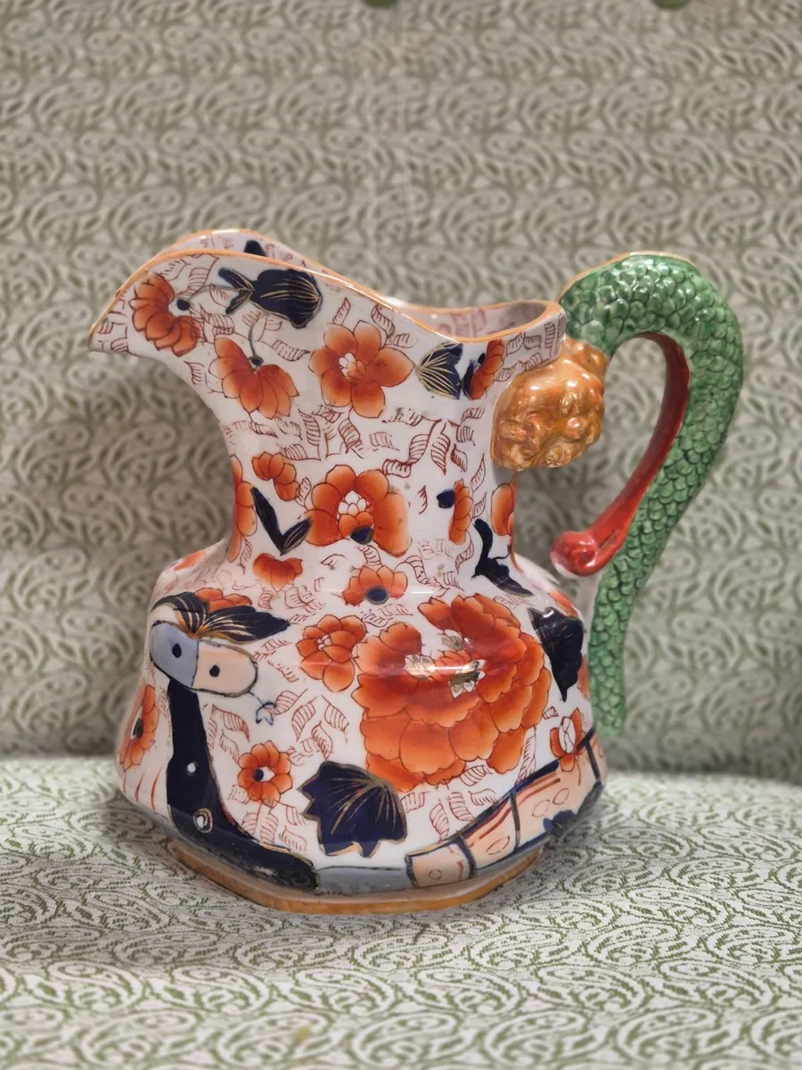 Antique Ironstone Jug and Basin - Image 3