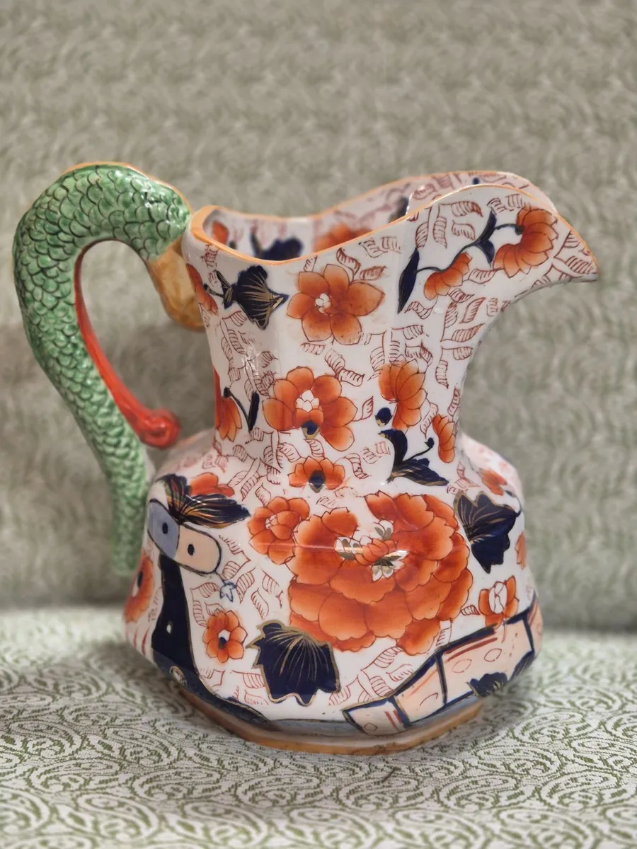 Antique Ironstone Jug and Basin - Image 4