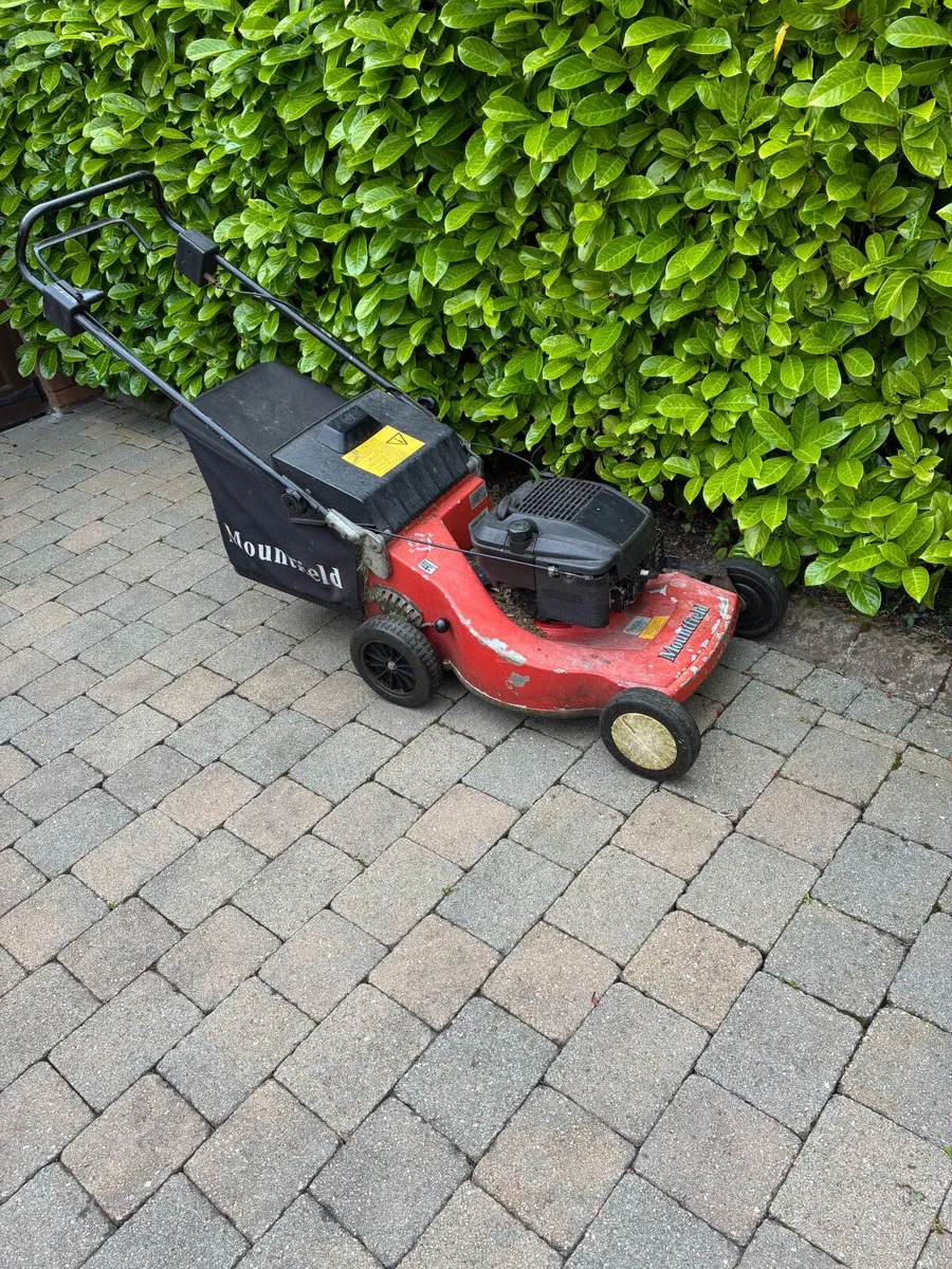 Lawnmower, large aluminium deck - Image 1