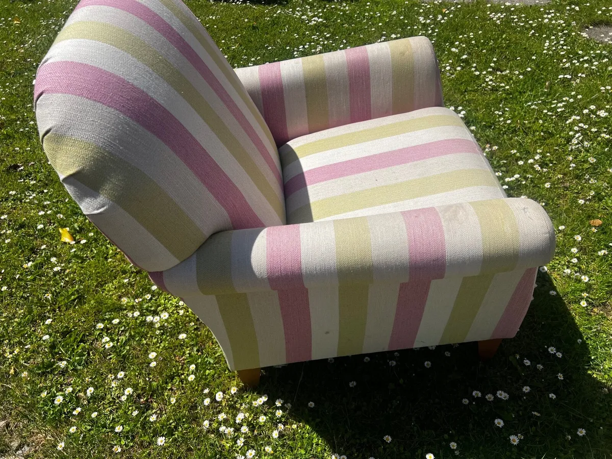 Laura Ashley Inspired Armchair - Image 2