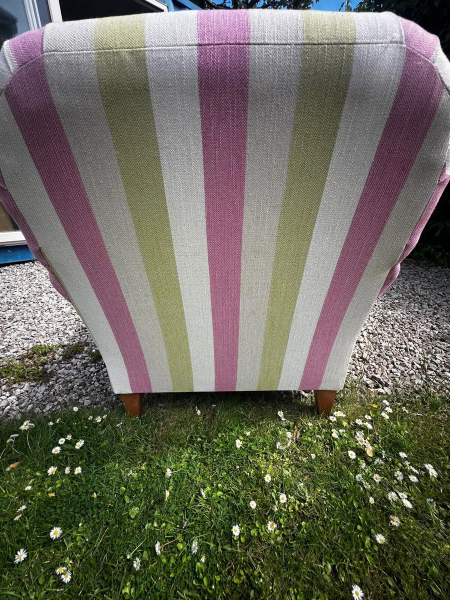 Laura Ashley Inspired Armchair - Image 4