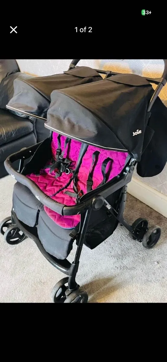 Joie twin stroller - Image 2