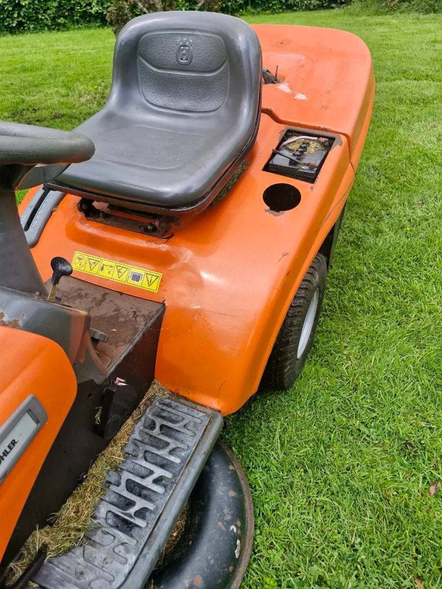 Husqvarna Cth151 ride on mower Delivery available - Image 4