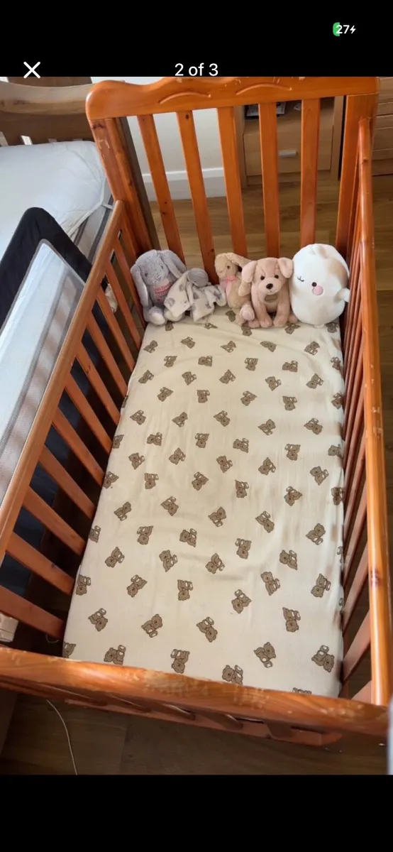 Tutti Bambini wooden cot - Image 3
