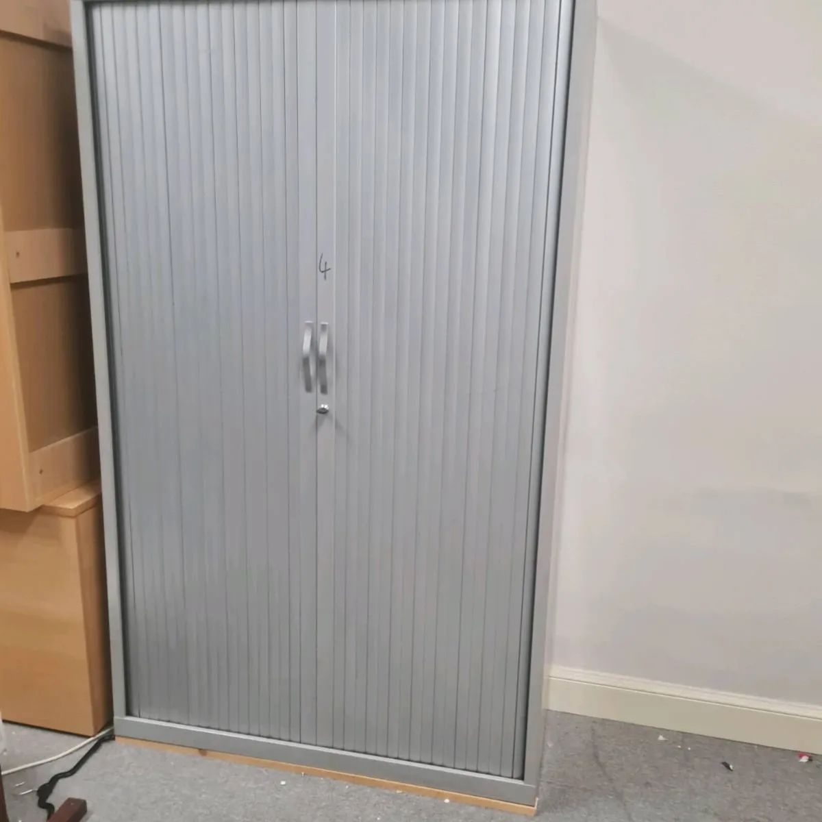 Metal tambour storage cabinets - Image 1