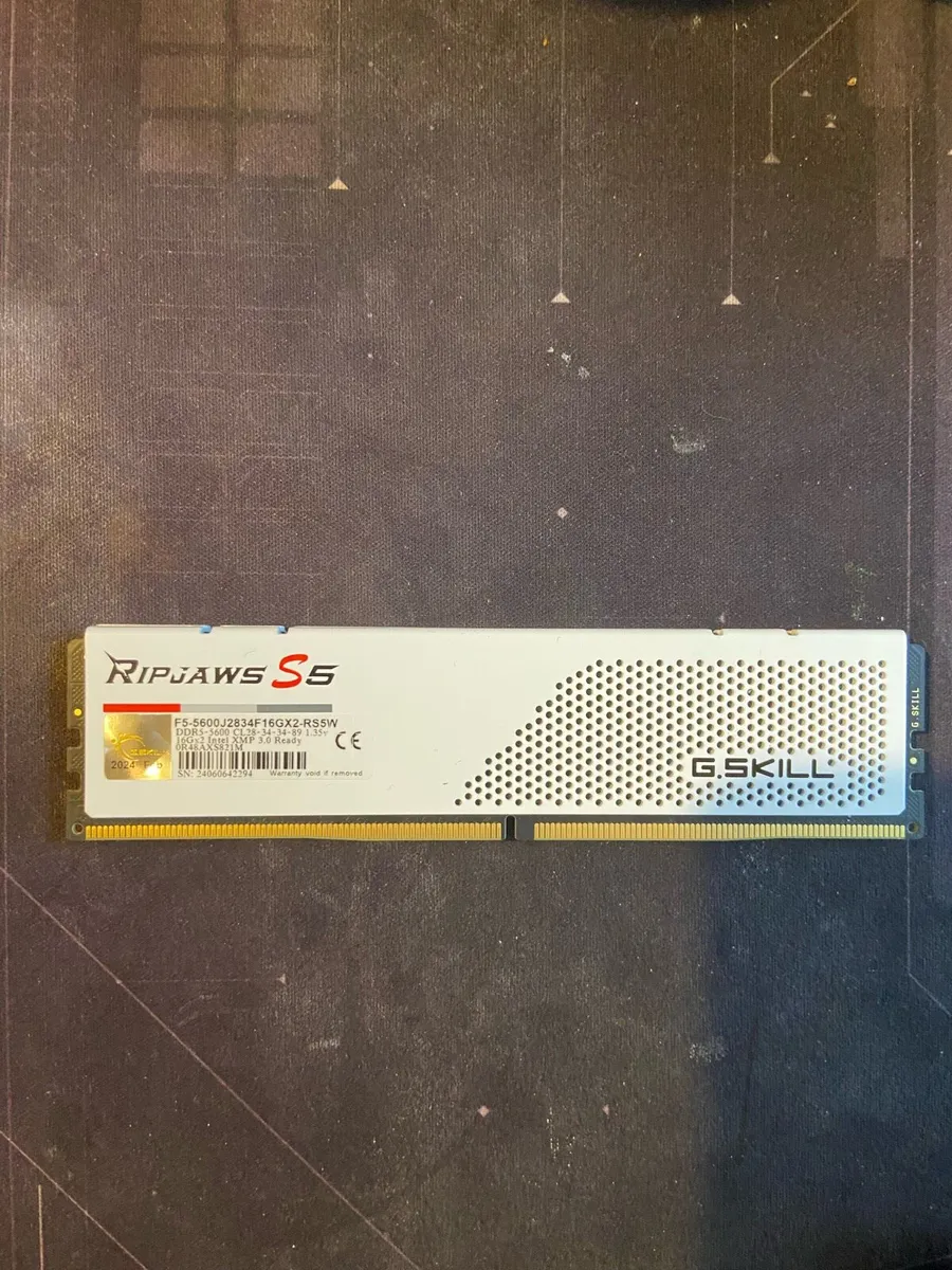 G.Skill Ripjaws S5 16gb ddr5 5600mhz cl28 - Image 1