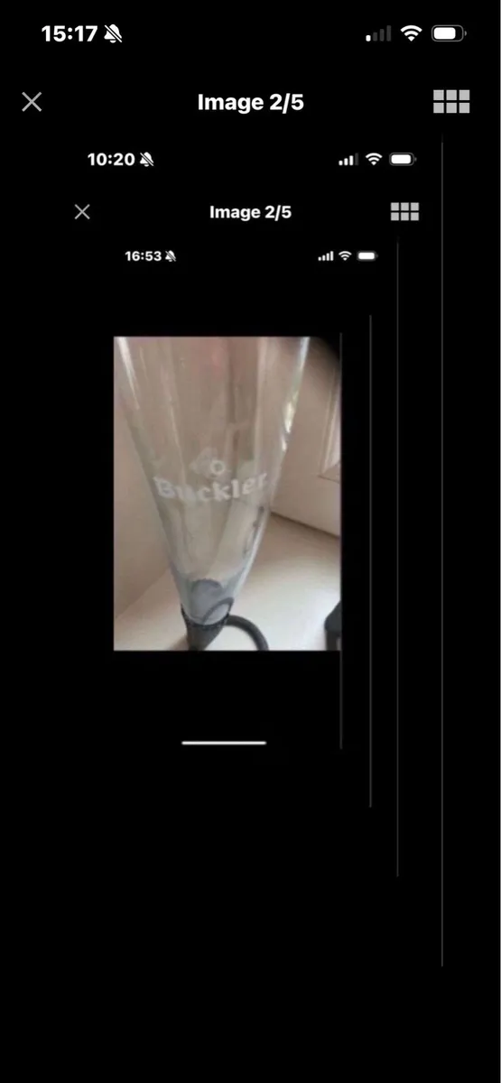 Very Rare Buckler horn shaped glasses - Image 2