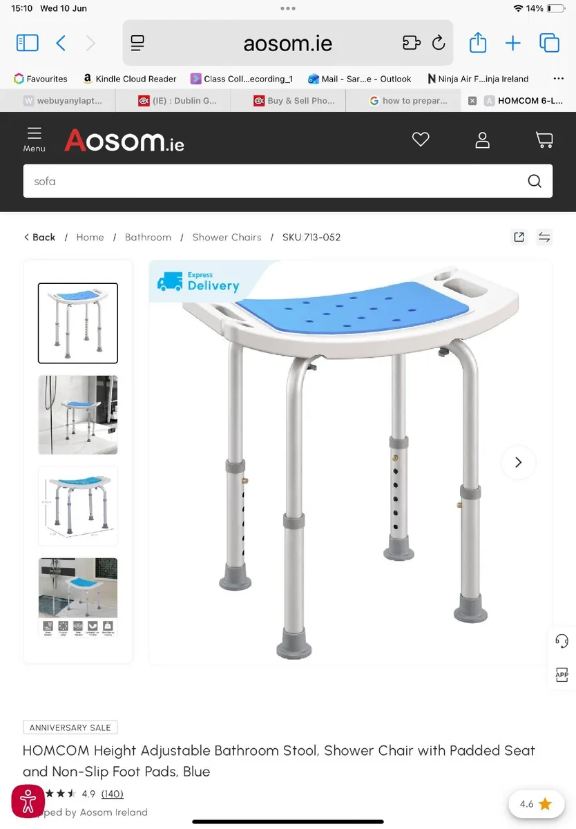Bath/shower chair - Image 1