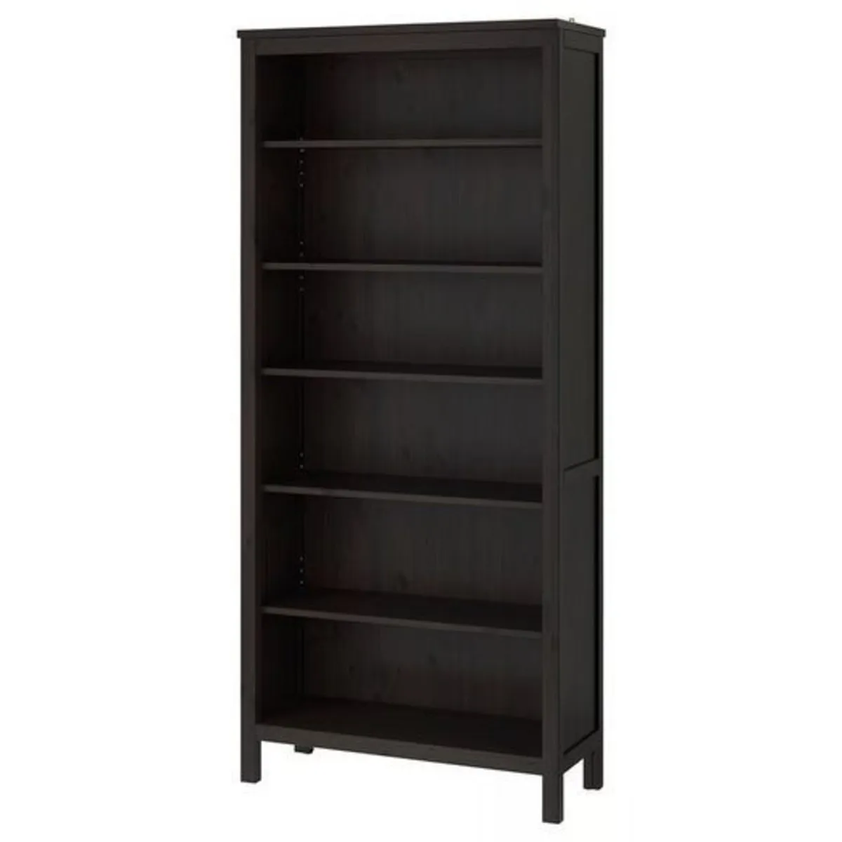ikea hemnes bookcase black-brown 90x197cm - Image 2