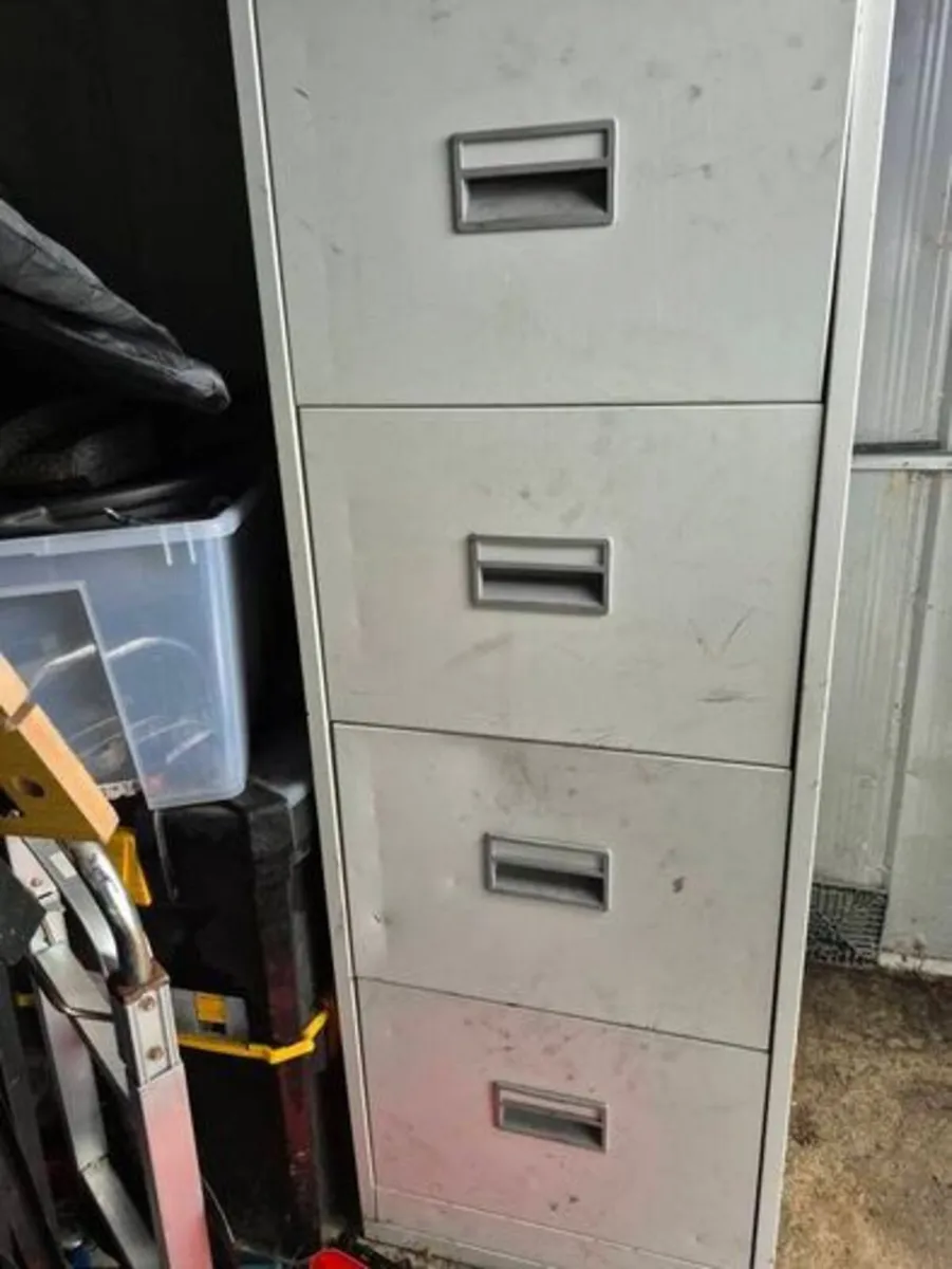metal file cabinet 4 drawer - Image 2