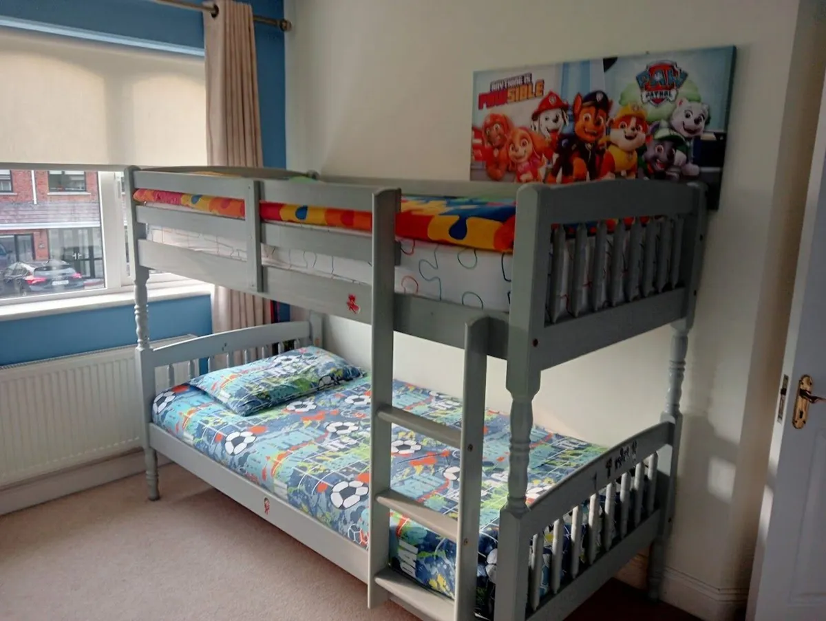 Bunk Bed/2 Single Beds  Inc 1 Mattress - Image 1