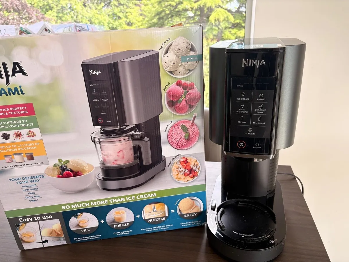 Ninja CREAMi Ice Cream & Dessert Maker – Excellent