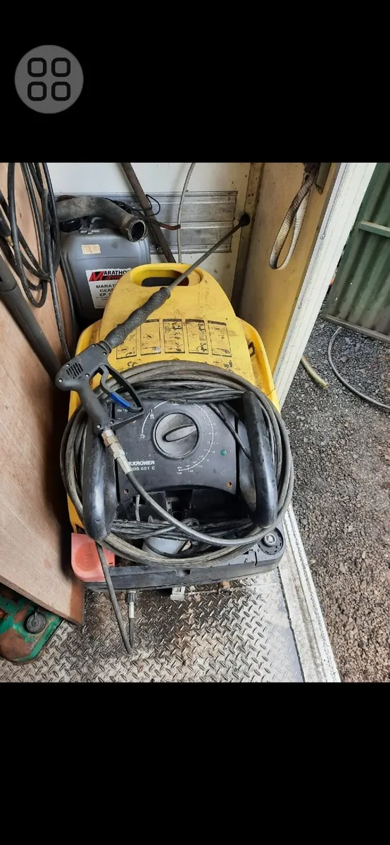 karcher hot/cold power washer,, 20 ton bearing pre - Image 1