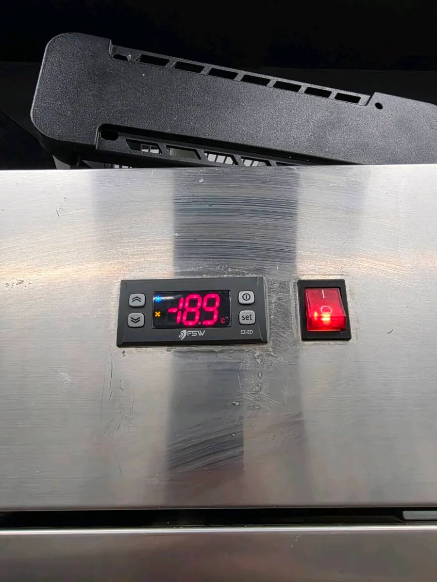 Freezer double door freezer stainless steel - Image 3
