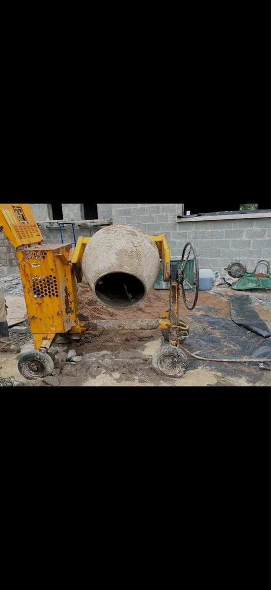 Cement Mixer - Key Start - Good going order - Image 1
