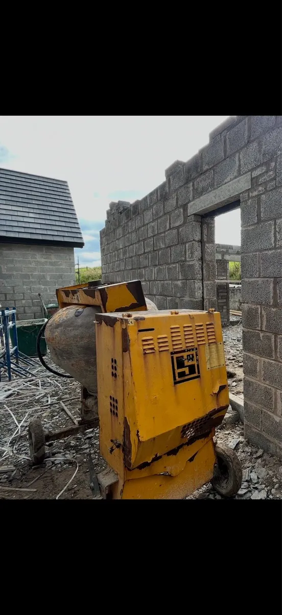 Cement Mixer - Key Start - Good going order - Image 2