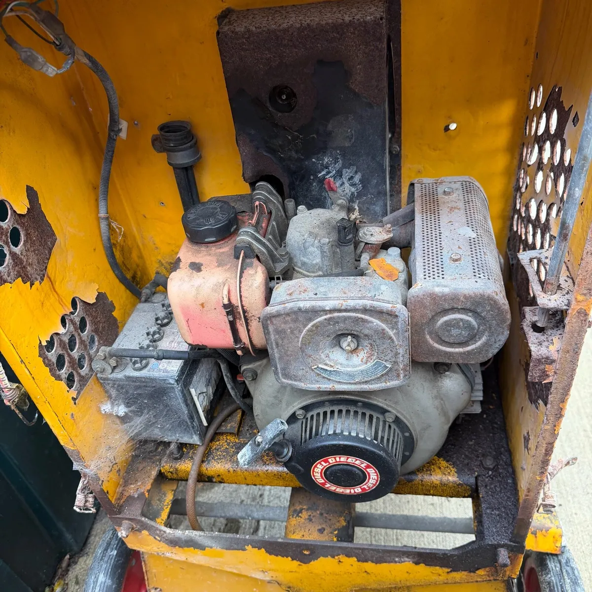 Cement Mixer - Key Start - Good going order - Image 3