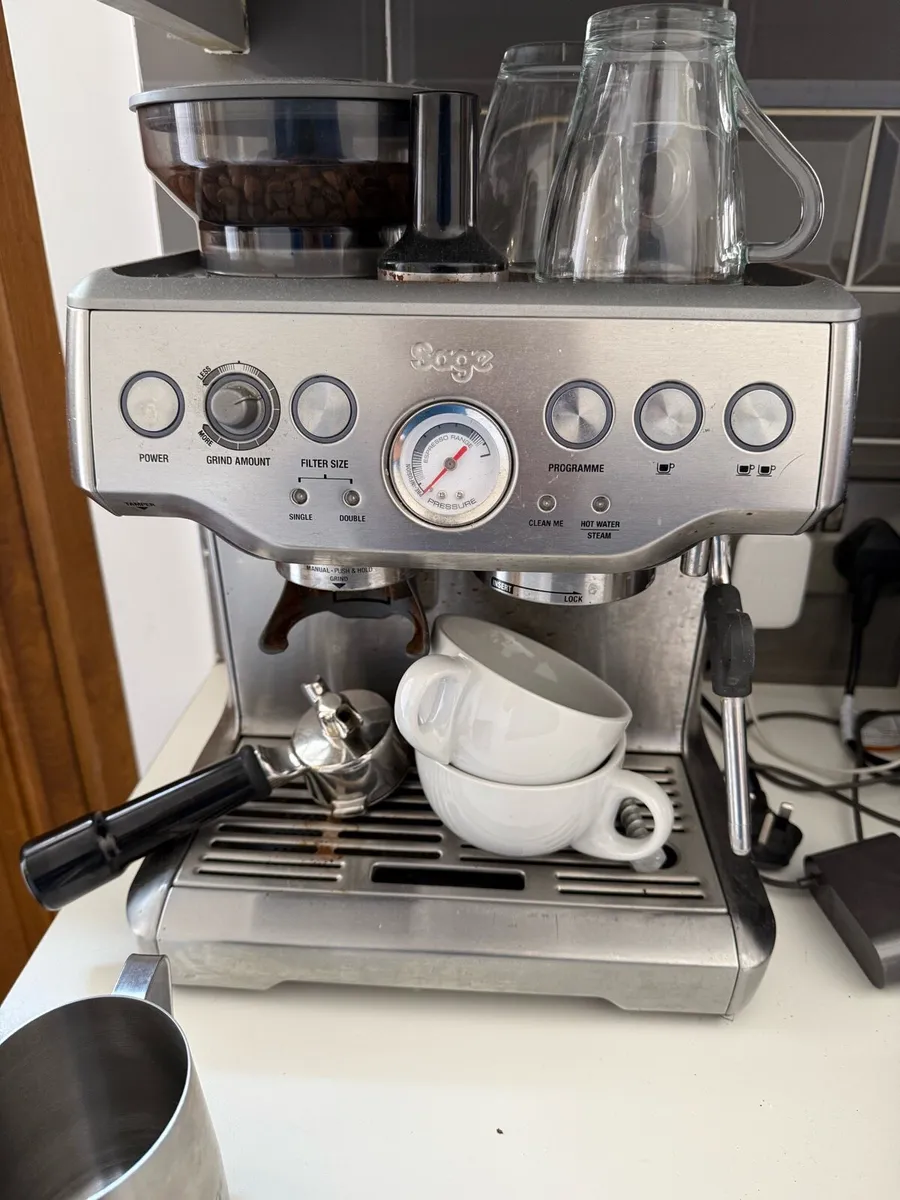 Sage barista coffee machine - Image 1