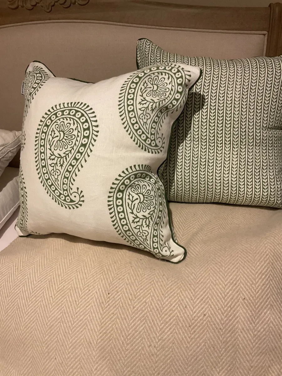 Pair of Cushions from Helen Turkington Home - Image 4