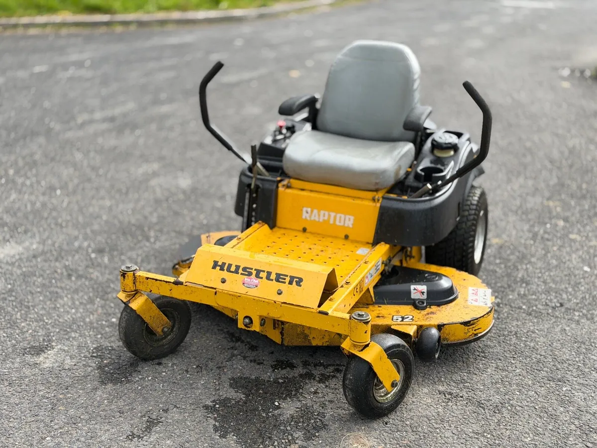 Hustler Raptor 50” ZeroTurn Lawnmower - Image 2