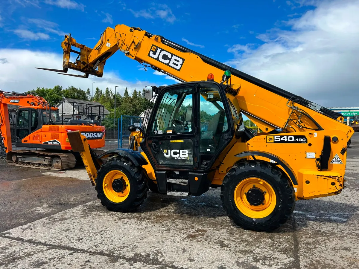 2017 JCB 540-180. Air con / Joystick - MULLANS - Image 2