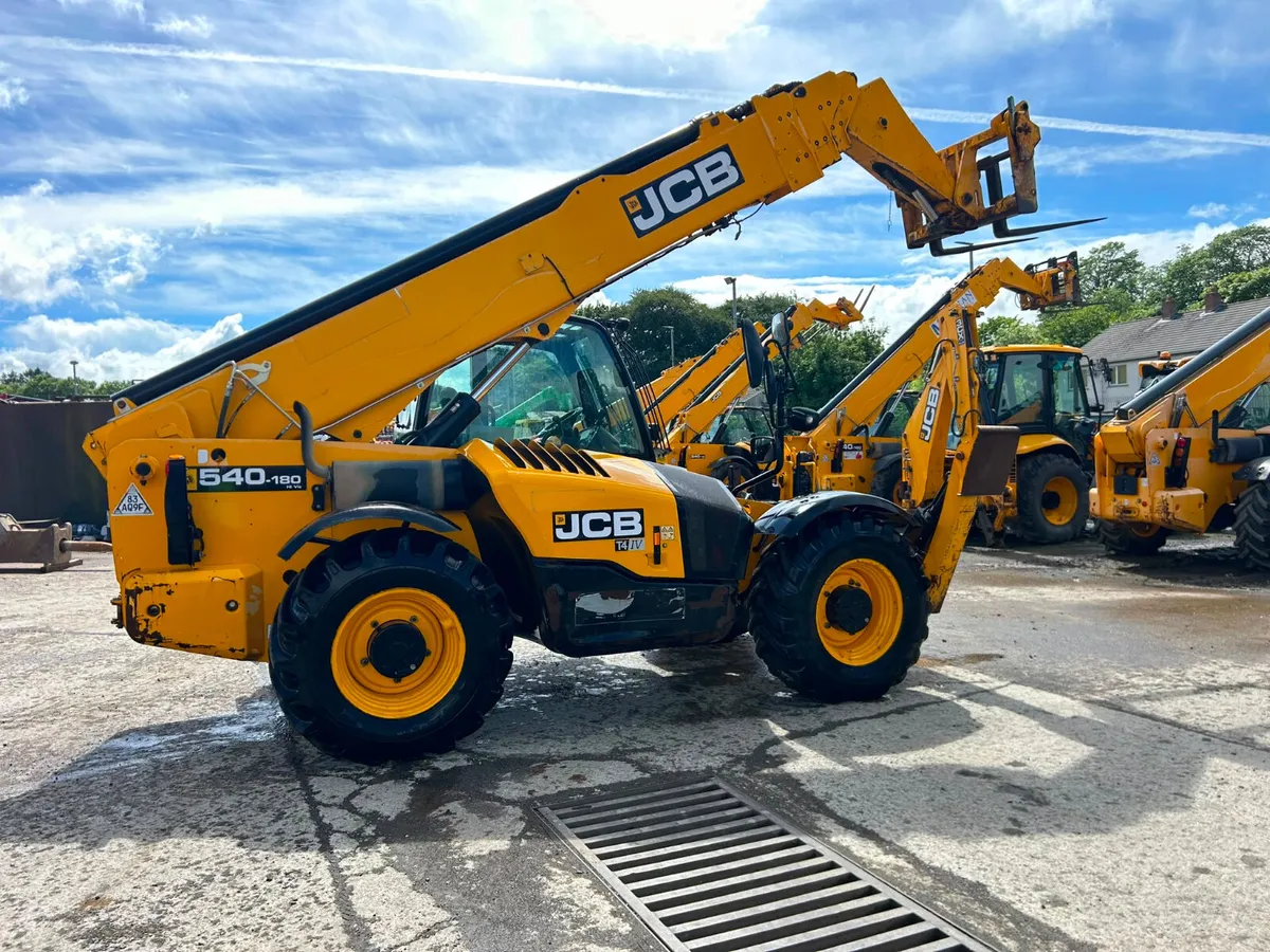 2017 JCB 540-180. Air con / Joystick - MULLANS - Image 1