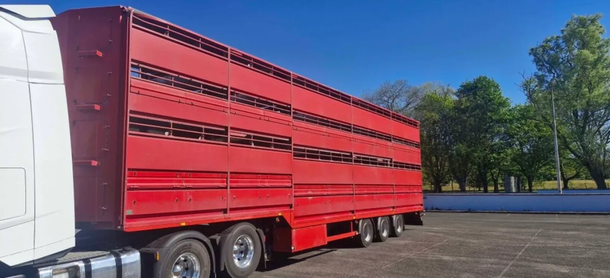 Houghton Livestock Trailer 2/4 Deck - Image 1