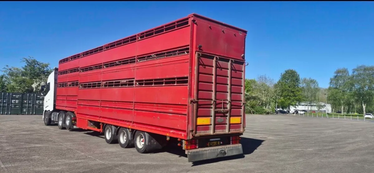 Houghton Livestock Trailer 2/4 Deck - Image 4