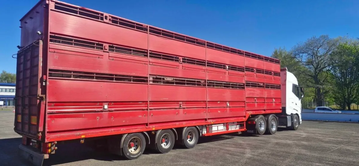 Houghton Livestock Trailer 2/4 Deck - Image 3