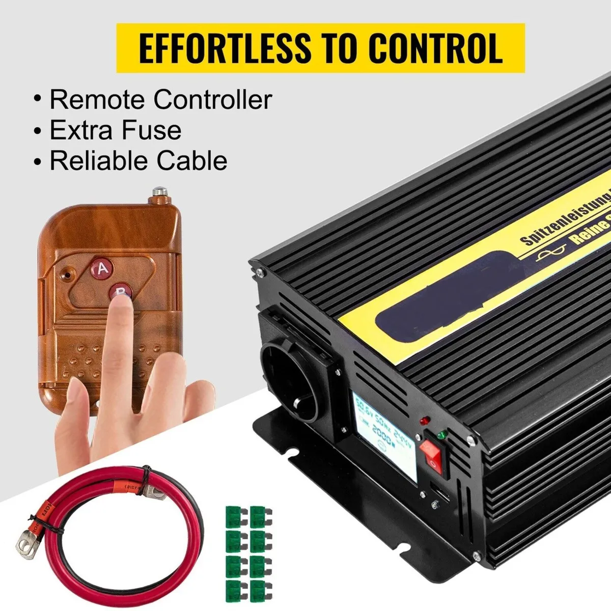 Pure Sine Wave inverter 8000W 5000W 6000W DC12V - Image 4