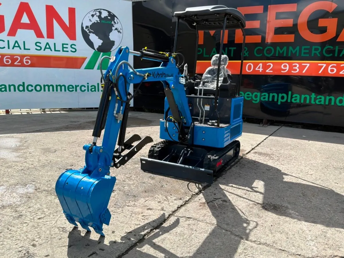 Unused Mp18 mini digger......Kubota engine......19 - Image 4