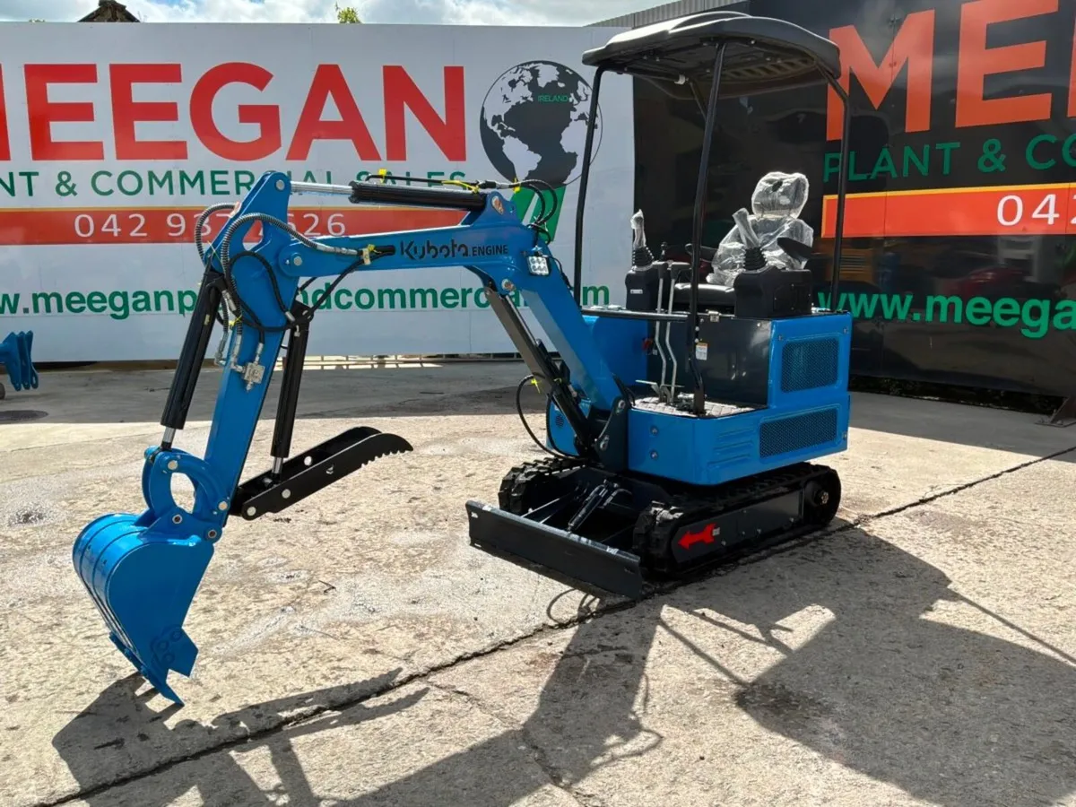 Unused Mp18 mini digger......Kubota engine......19 - Image 1