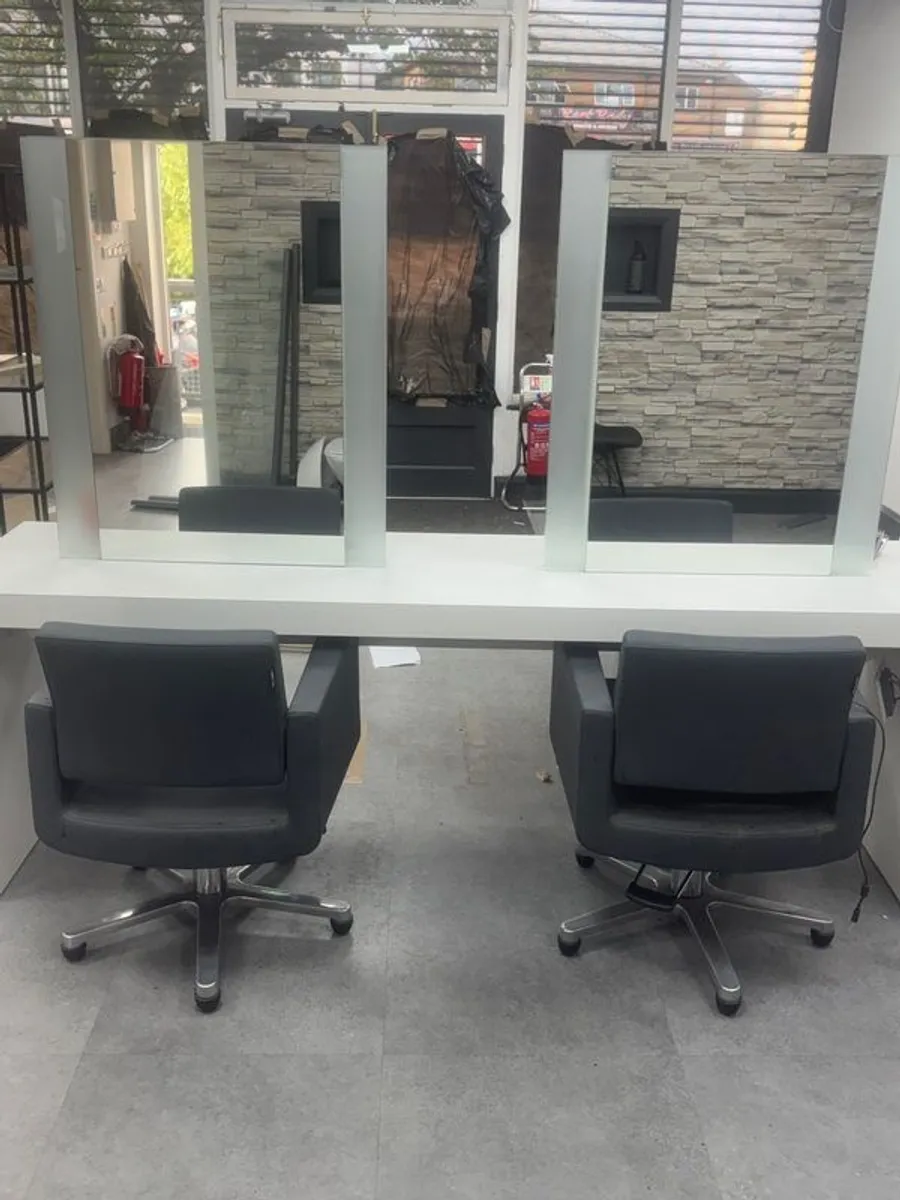 4 seater hair dressing island unit - Image 2