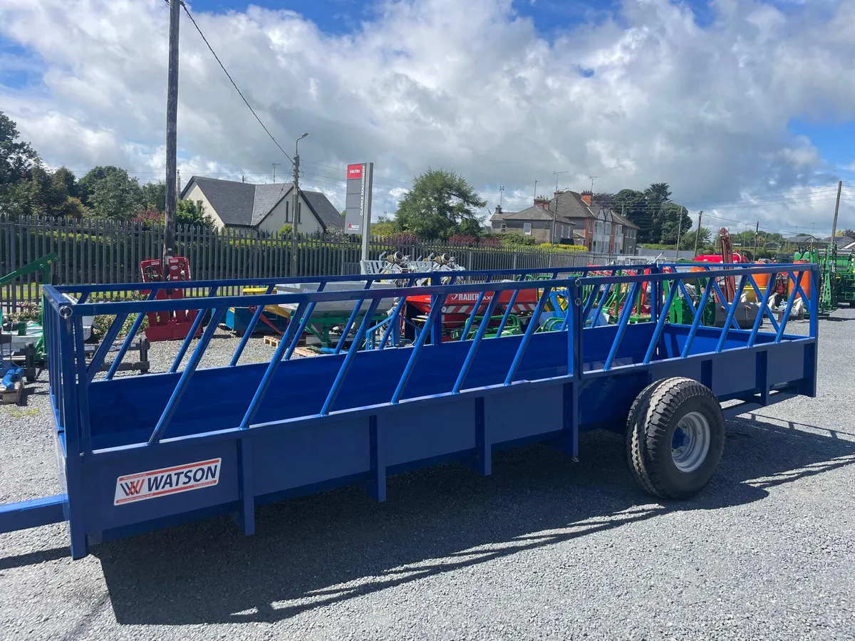 **NEW** Watson 20ftx6ft Silage Feed Trailer - Image 2