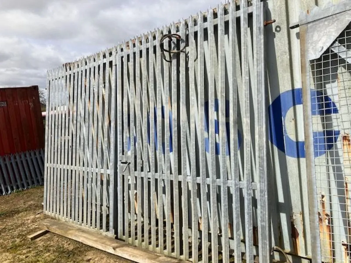 Galvanised Security Gates - Image 1