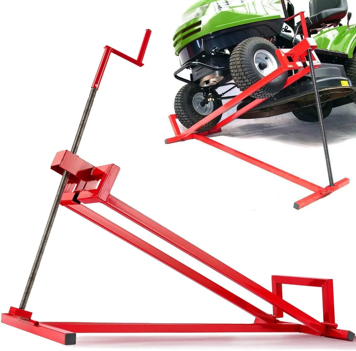 Lawn Tractor Lifter 400kg Ride-On Mower Jack & Mai - Image 3