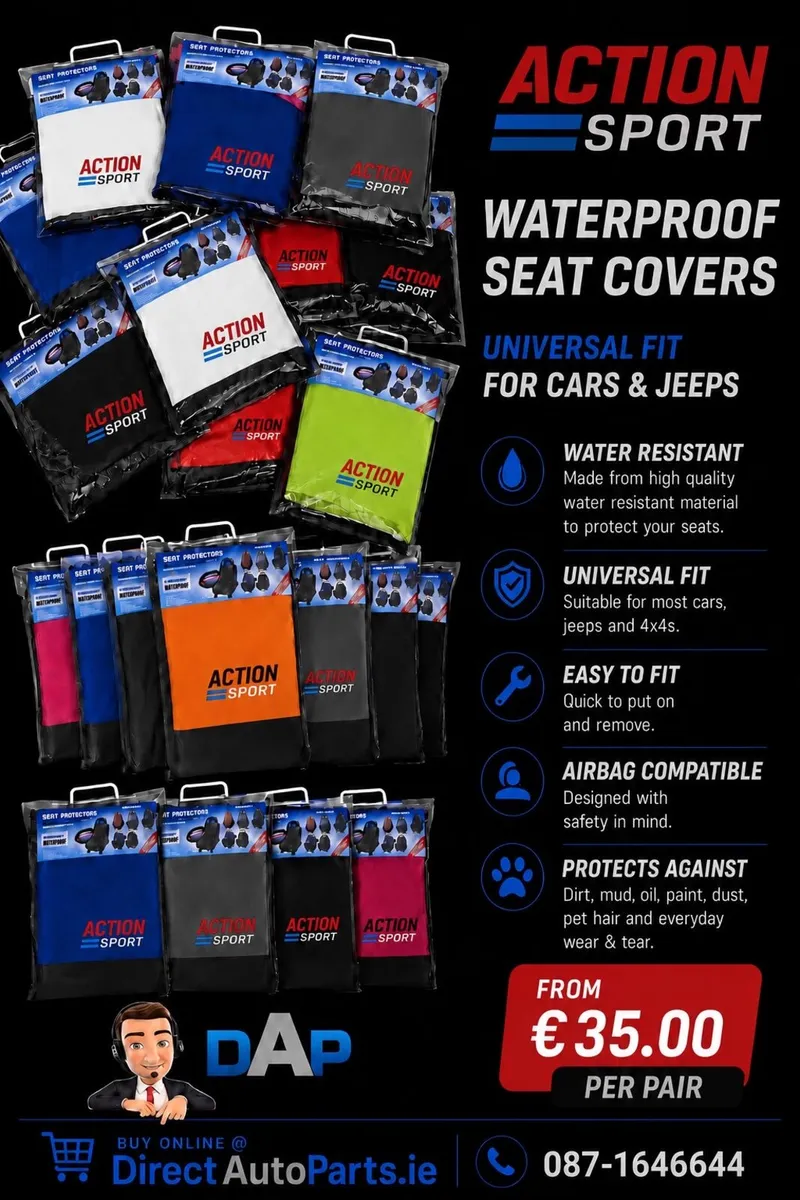 ACTION SPORT SEAT COVERS ↪ BUY ONLINE ↩ - Image 1