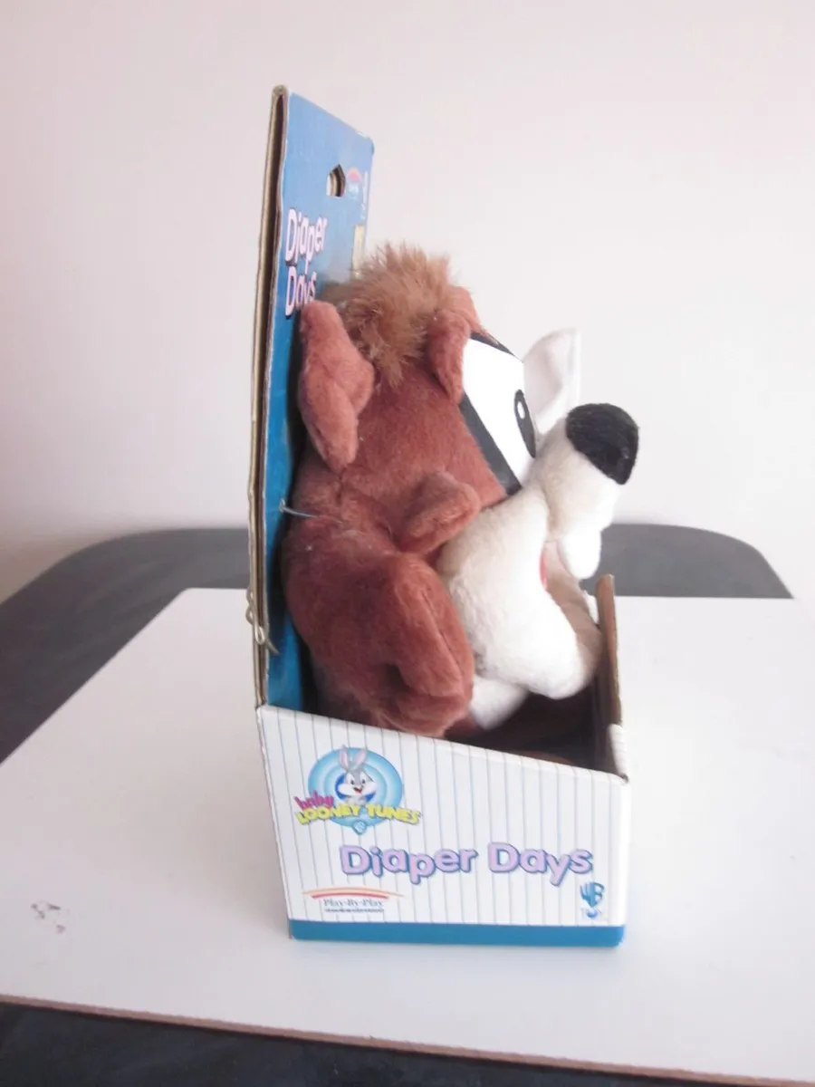 Taz Baby Looney Tunes Diaper Days Doll - Image 2