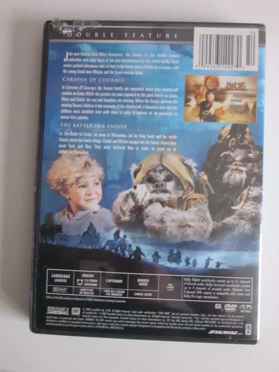 Star Wars Ewoks Dvd Animated Adventure New - Image 4