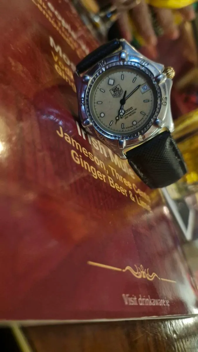 Heuer, 2000 (Vintage, circa mid 80's) 34mm, 2 tone - Image 4