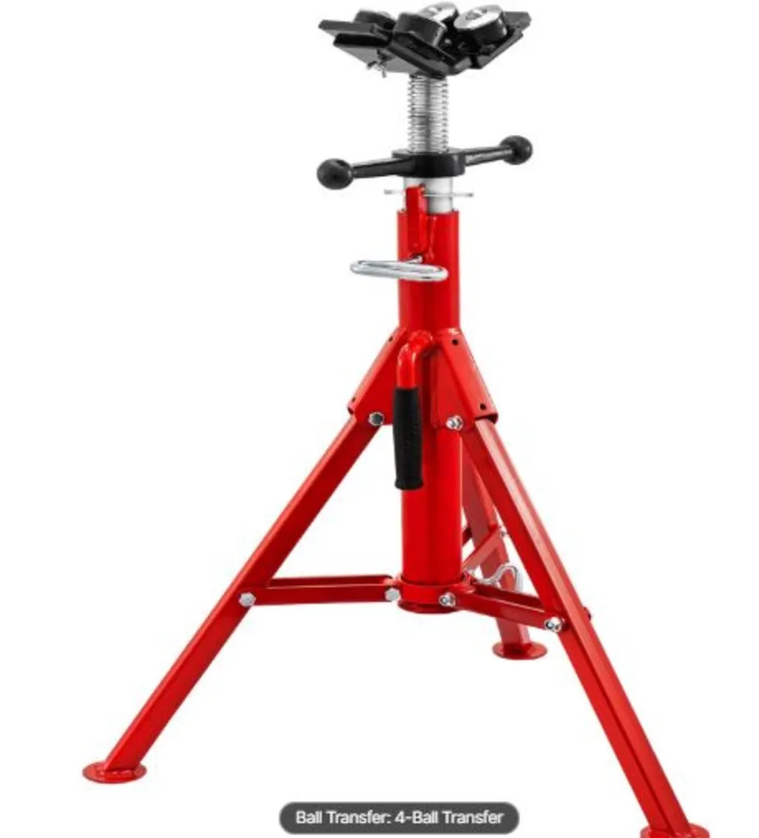 Pipe Stand with 4-Ball Transfer V-Head and Foldin - Image 1