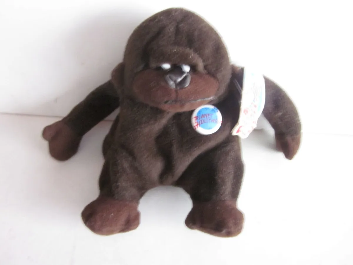 Vintage Planet Hollywood George the Gorilla beanie - Image 1