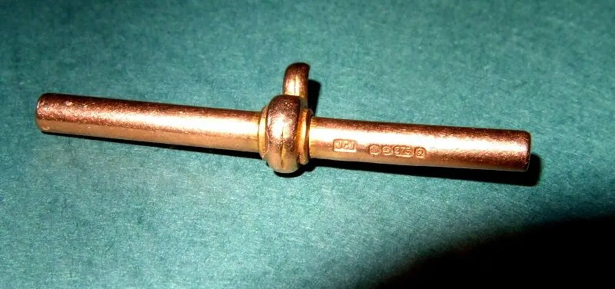 Vintage Hallmarked 9ct Gold 'Albert' Bar - Image 4