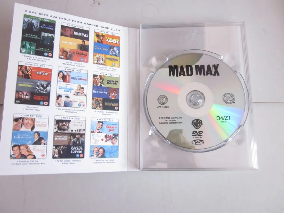 Mad Max Trilogy  3 DVD set - Image 3